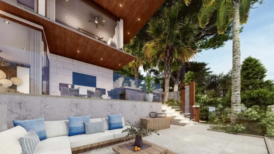 Вилла с 4 спальнями и частным бассейном в Narana Villa Phuket, Пхукет