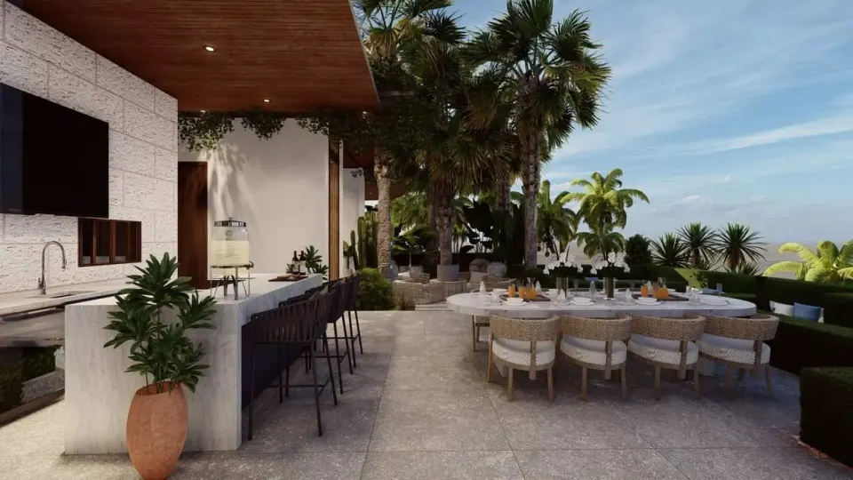 Вилла с 5 спальнями и частным бассейном в Narana Villa Phuket, Пхукет