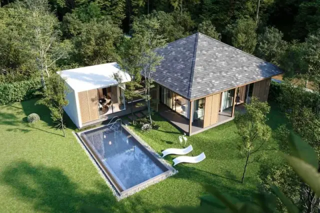 Вилла с 3 спальнями и частным бассейном в Villa Cerulean, Най Янг