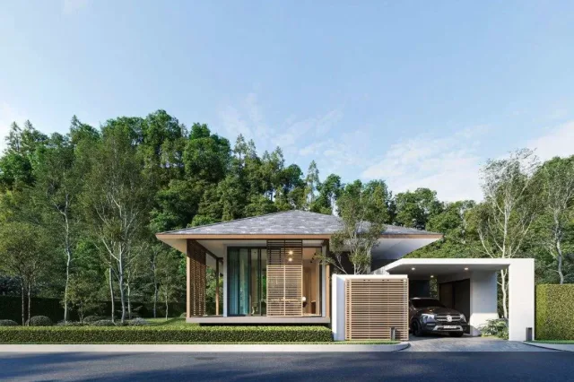 Вилла с 3 спальнями и частным бассейном в Villa Cerulean, Най Янг