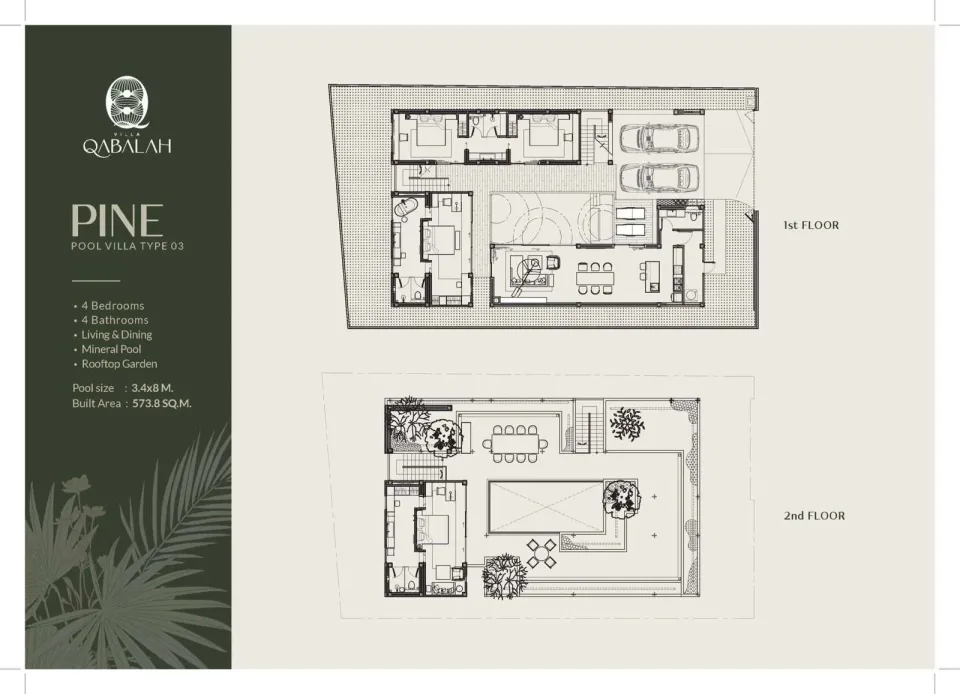 Вилла с 4 спальнями и частным бассейном в Villa Qabalah, Пхукет