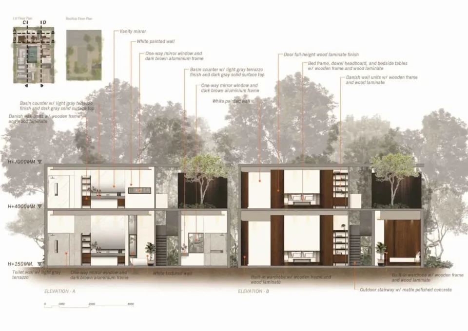Вилла с 4 спальнями и частным бассейном в Villa Qabalah, Пхукет