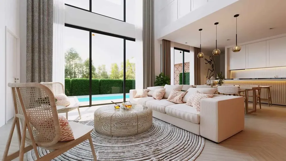 Вилла с 4 спальнями и частным бассейном в Alisa Pool Villa Phuket, Пхукет