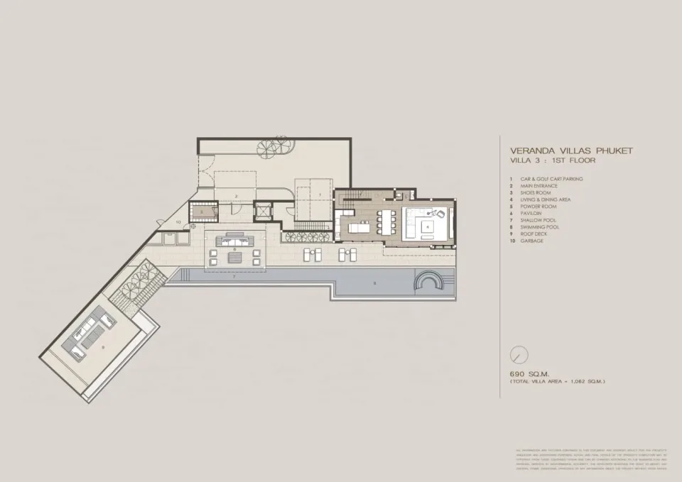 4-Bedroom Villa with Private Pool at Veranda Villas & Suites Phuket, Phuket