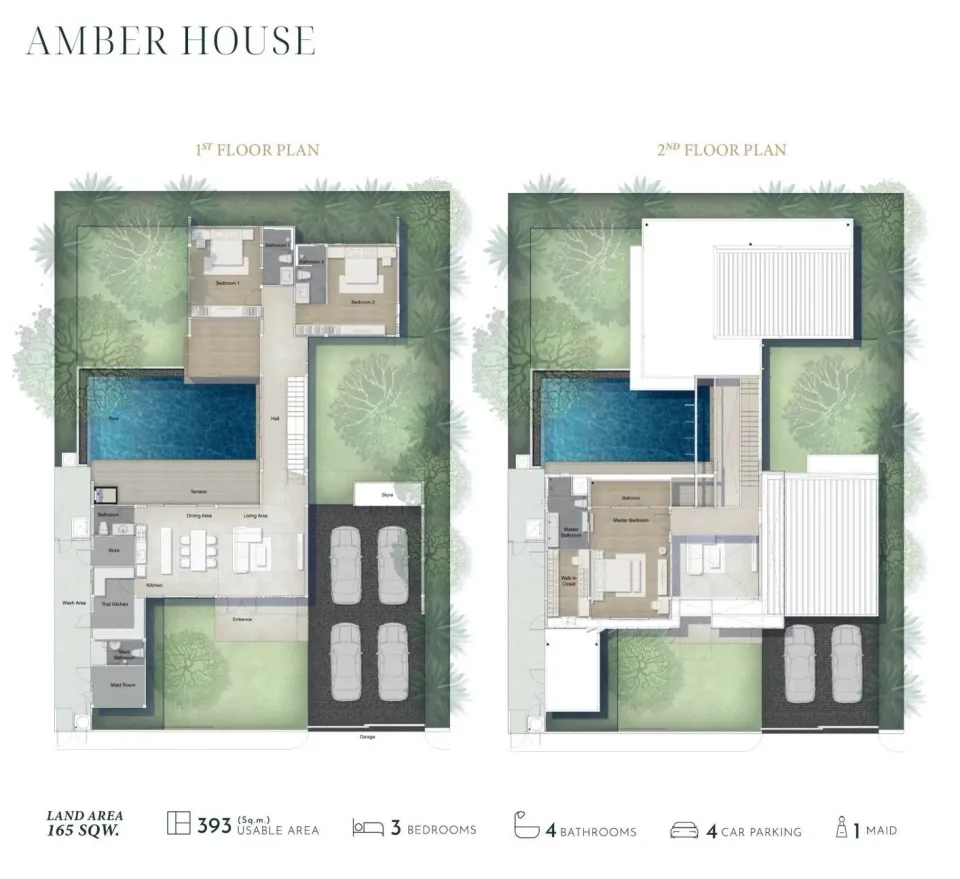 3-Bedroom Villa with Private Pool at The Prospect Villa Pattaya, Pattaya