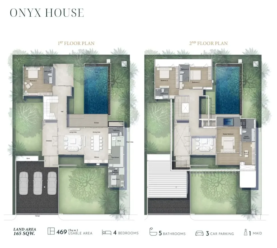 4-Bedroom Villa with Private Pool at The Prospect Villa Pattaya, Pattaya