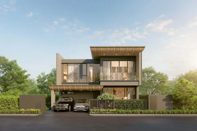 Вилла с 3 спальнями и частным бассейном в SOLAVA Pattaya, Паттайя