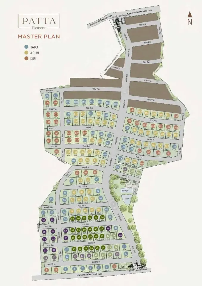4-Bedroom Villa with Private Garden at PATTA ELEMENT, Pattaya