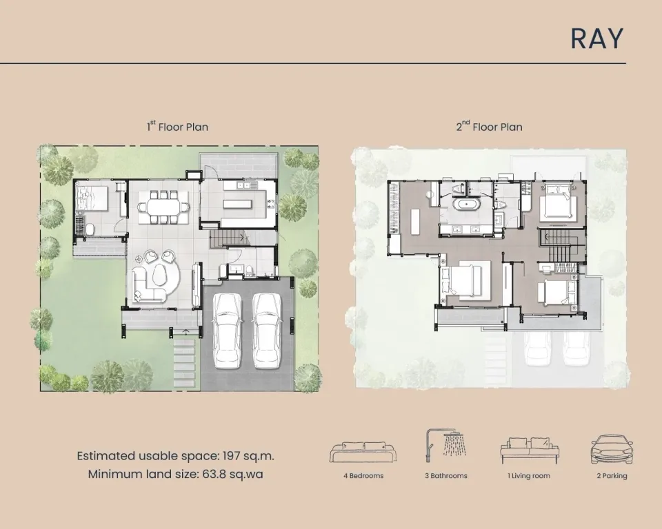 4-Bedroom Villa with Private Pool at HORIZON by Patta, Pattaya