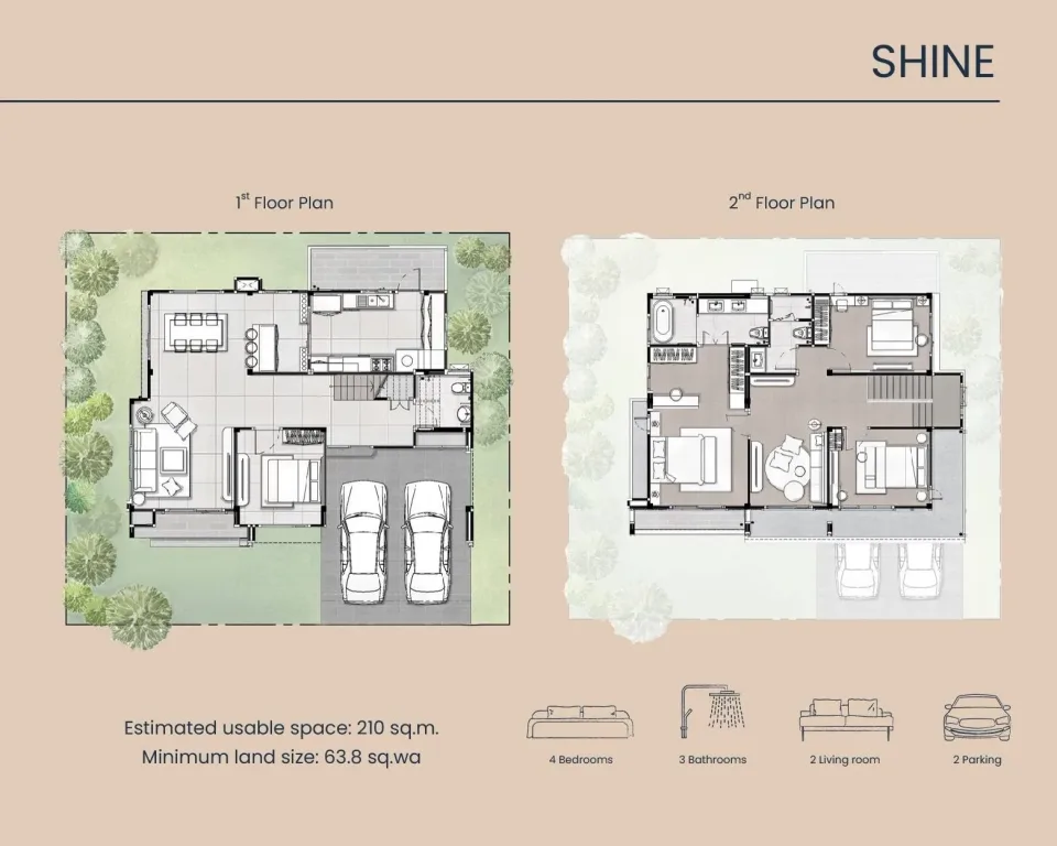 4-Bedroom Villa with Private Garden at HORIZON by Patta, Pattaya
