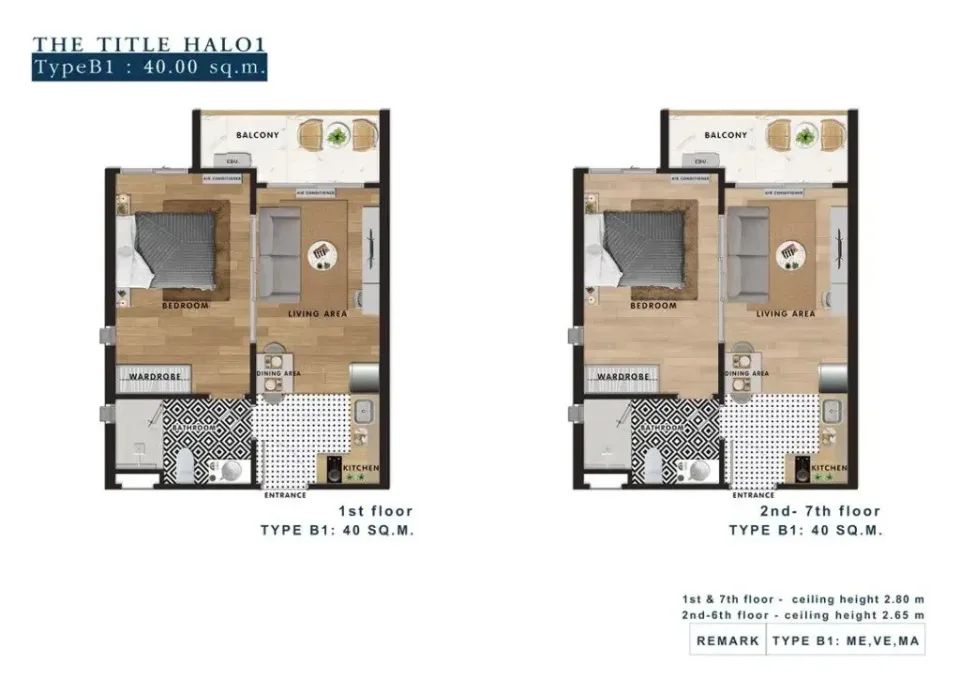 1-Bedroom Condo with Pool Access at The Title Halo, Phuket
