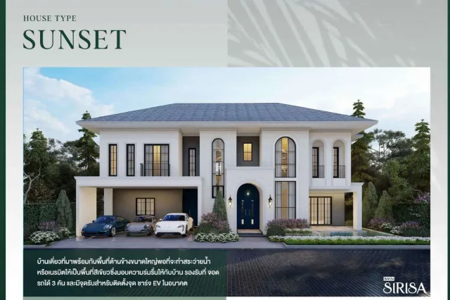 4-Bedroom Villa with Private Garden at The Palm Grandio's, Pattaya
