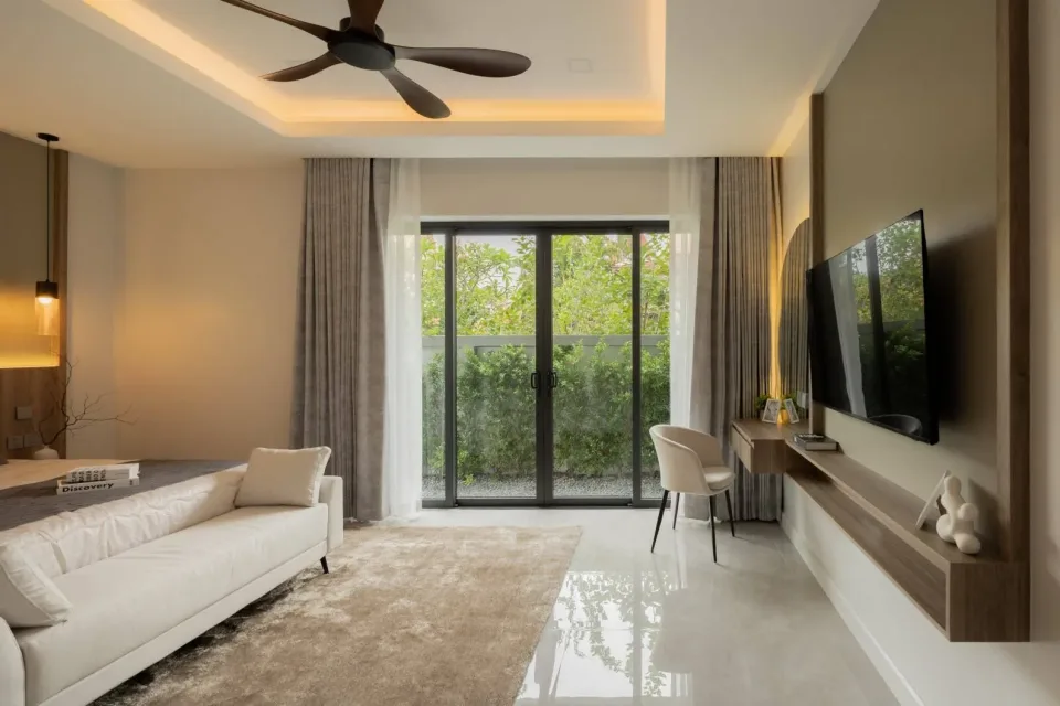 3-Bedroom Villa with Private Pool at Zensiri Lakeside Mabprachan, Pattaya