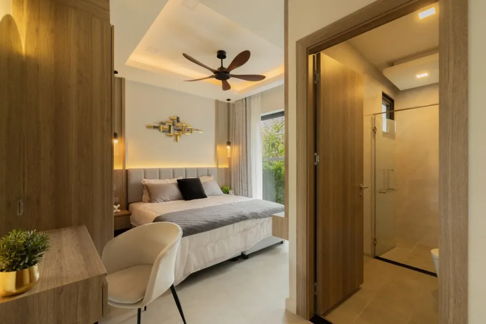 3-Bedroom Villa with Private Pool at Zensiri Lakeside Mabprachan, Pattaya