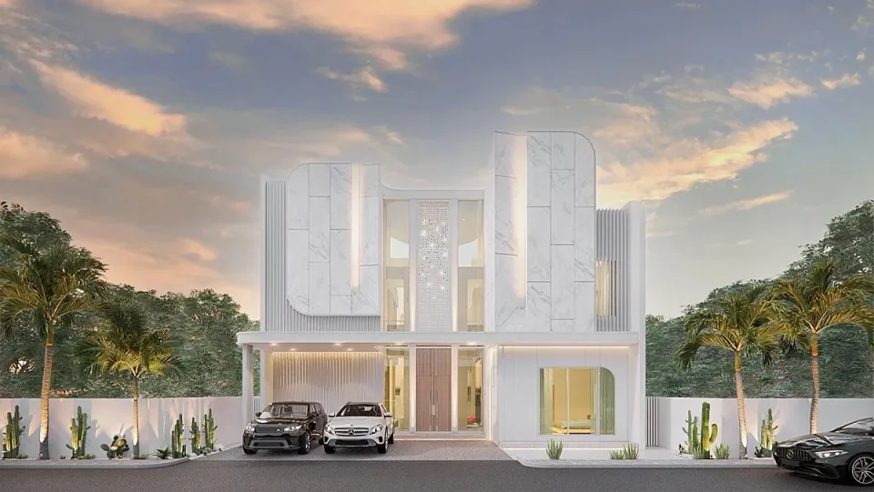4-Bedroom Villa with Private Pool at The Pool Space Villa, Pattaya