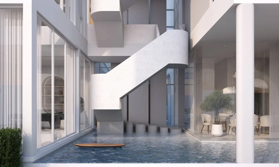 4-Bedroom Villa with Private Pool at The Pool Space Villa, Pattaya