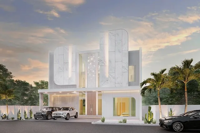 4-Bedroom Villa with Private Pool at The Pool Space Villa, Pattaya