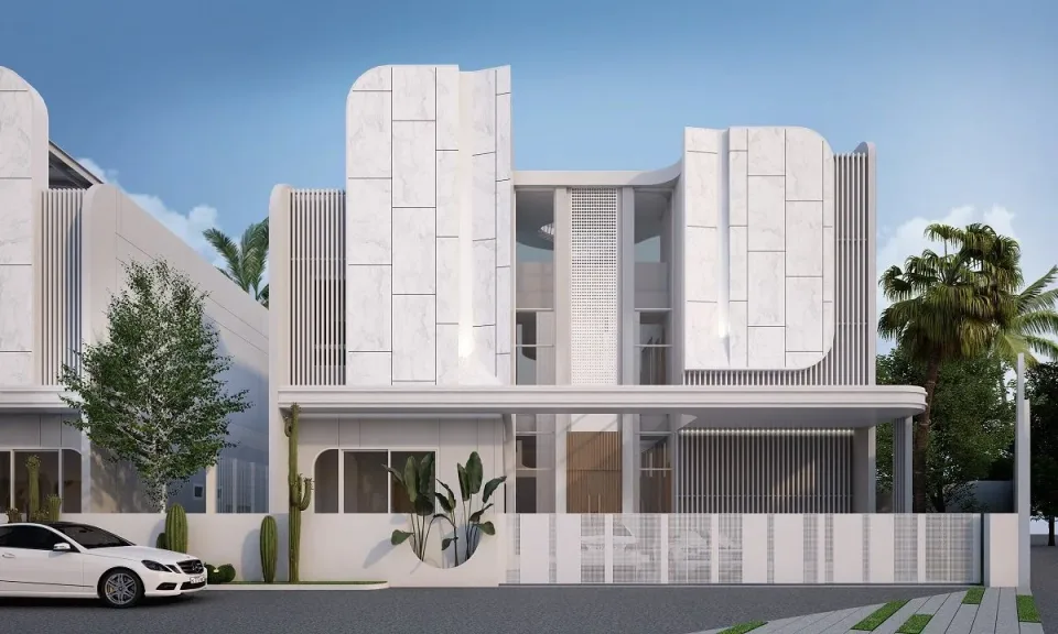 Вилла с 4 спальнями и частным бассейном в The Pool Space Villa, Паттайя
