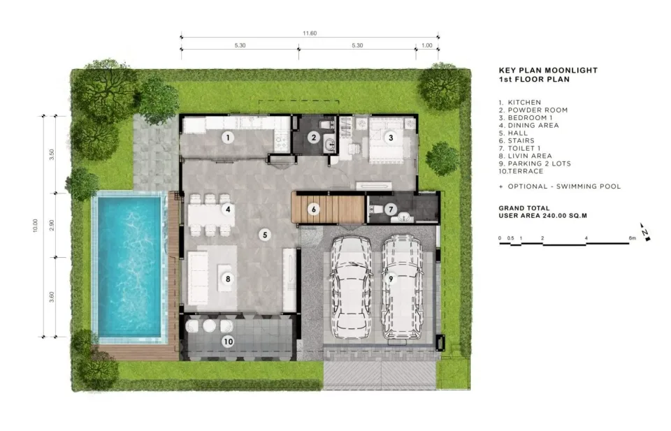 Вилла с 4 спальнями и частным бассейном в Spectra Residence Pattaya, Паттайя