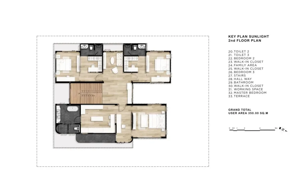 Вилла с 4 спальнями и частным бассейном в Spectra Residence Pattaya, Паттайя
