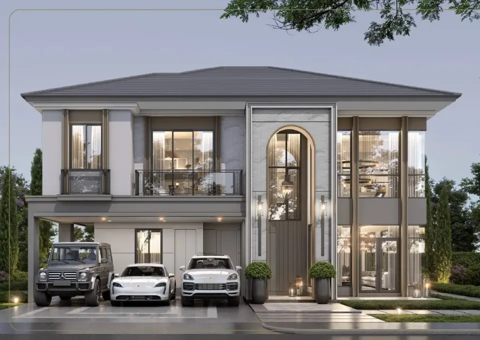 4-Bedroom Villa at The Palm Pattaya Chaiyapornvitee 25, Pattaya