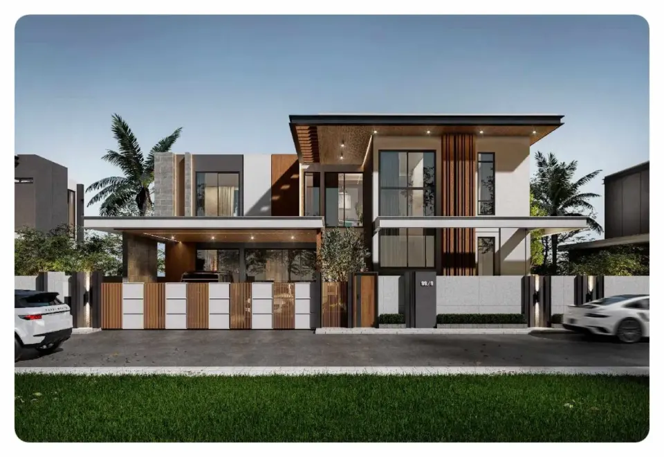 5-Bedroom Villa with Private Pool at The Ozone Wealth Pattaya, Jomtien