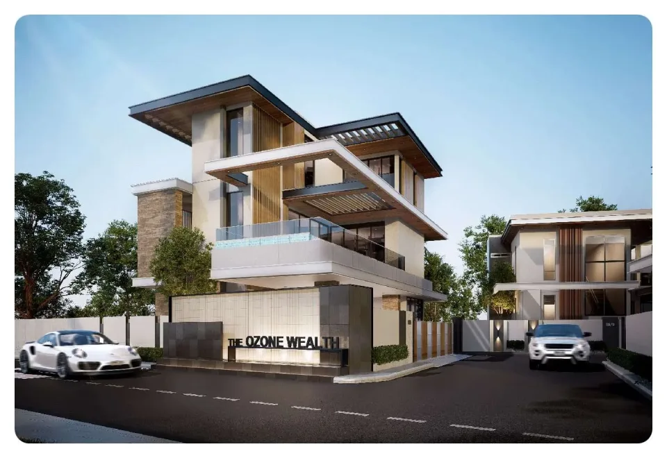 5-Bedroom Villa with Private Pool at The Ozone Wealth Pattaya, Jomtien
