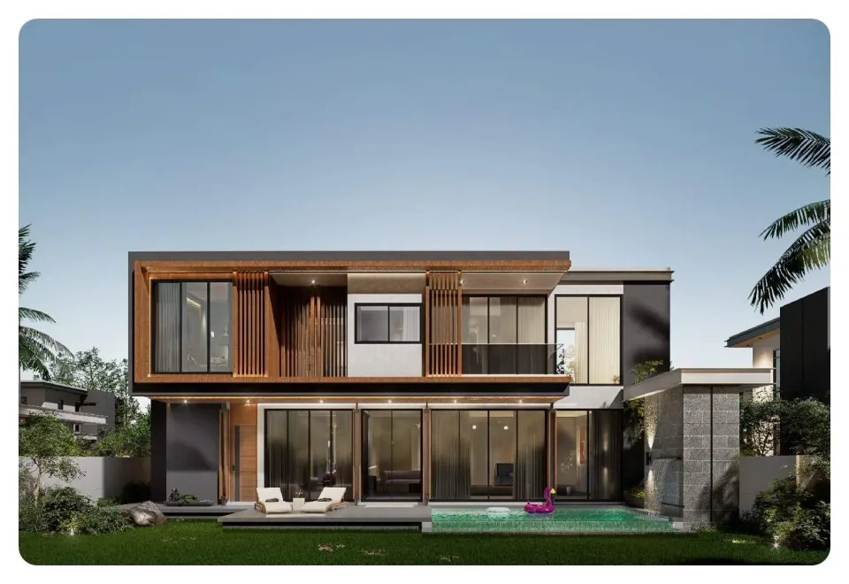 5-Bedroom Villa with Private Pool at The Ozone Wealth Pattaya, Jomtien