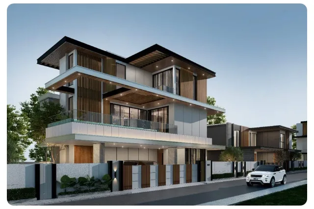 Вилла с 5 спальнями и частным бассейном в The Ozone Wealth Pattaya, Джомтьен