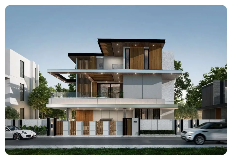 5-Bedroom Villa with Private Pool at The Ozone Wealth Pattaya, Jomtien