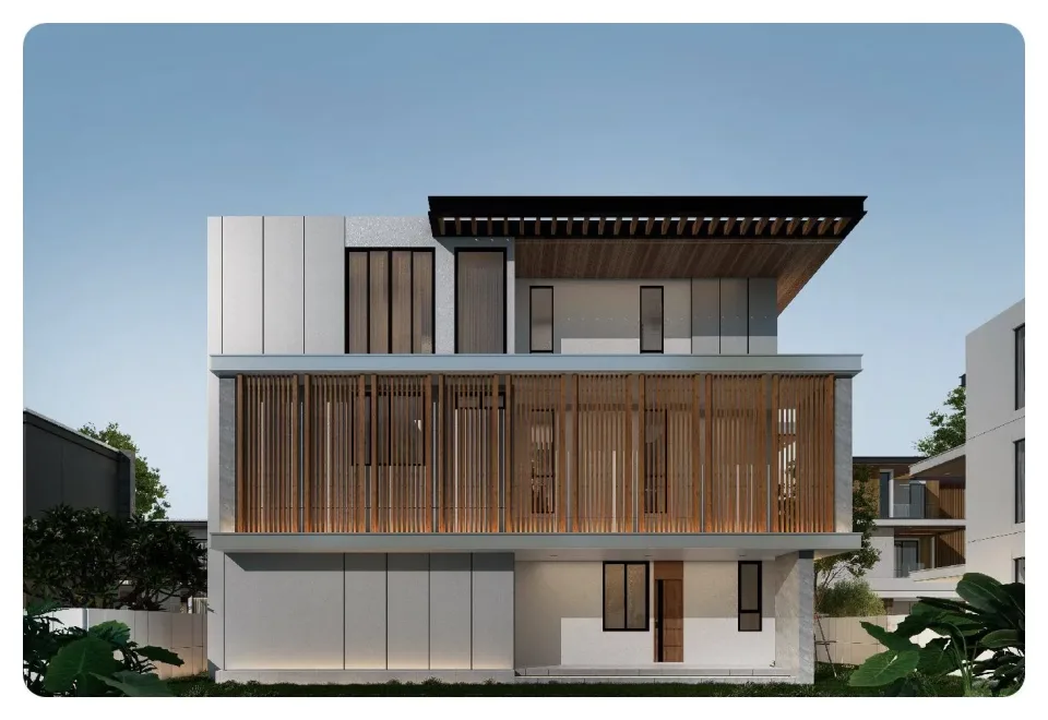 5-Bedroom Villa with Private Pool at The Ozone Wealth Pattaya, Jomtien