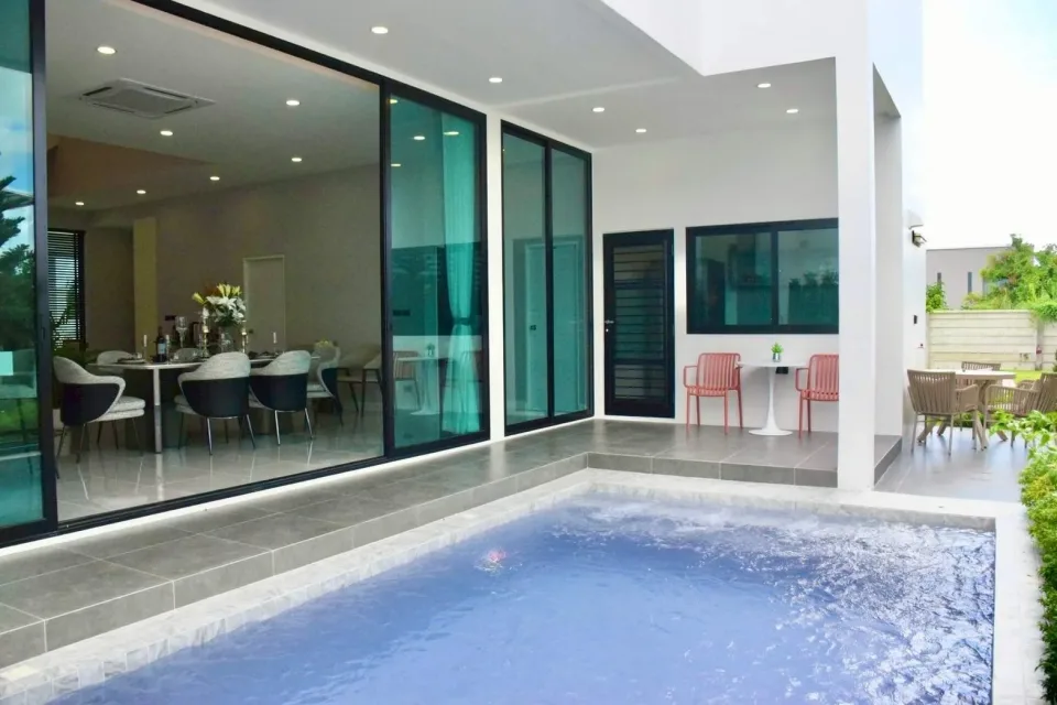4-Bedroom Villa with Private Pool at Thamber Private Pool Villa, Pattaya