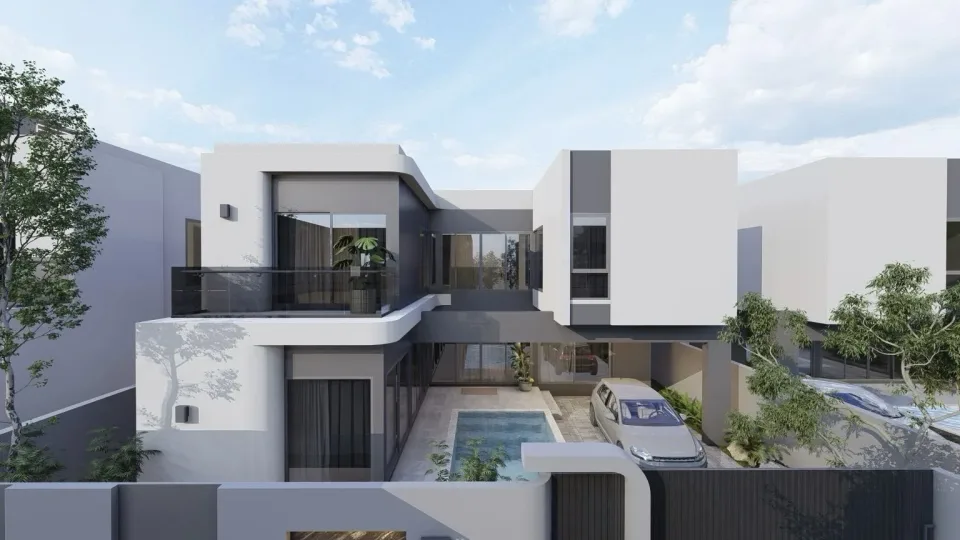 Вилла с 3 спальнями и частным бассейном в Suerte Luxury Pool Villa Pattaya, Паттайя