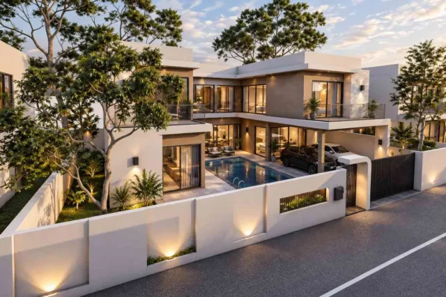 Вилла с 4 спальнями и частным бассейном в Suerte Luxury Pool Villa Pattaya, Паттайя