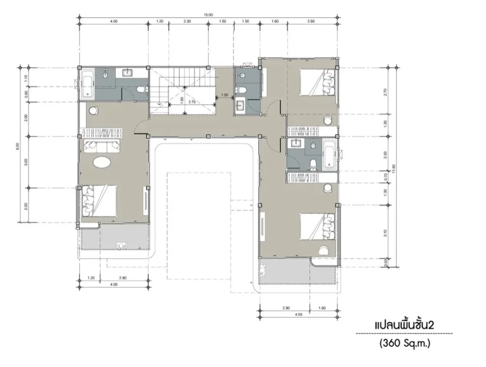 Вилла с 4 спальнями и частным бассейном в Suerte Luxury Pool Villa Pattaya, Паттайя