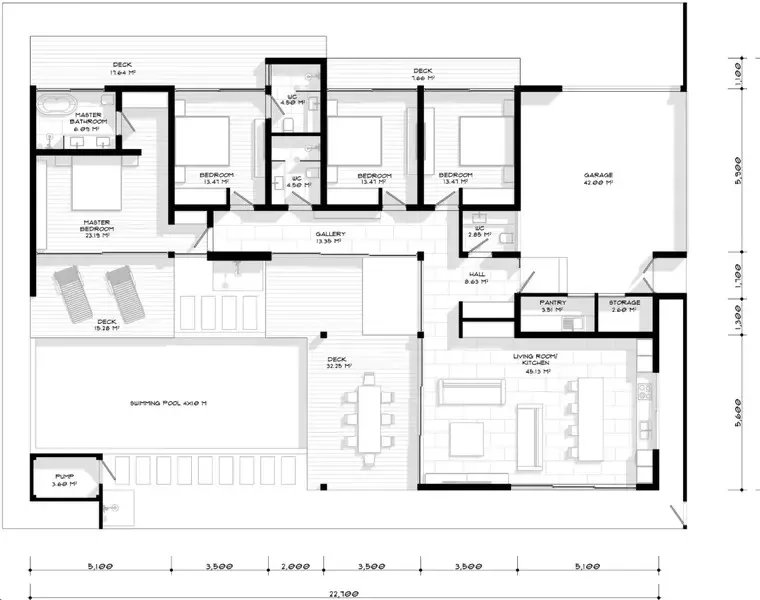 4-Bedroom Villa with Private Pool at Quinta Lane by Intira Villas, Rawai