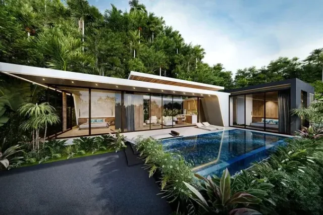 Вилла с 2 спальнями и частным бассейном в Aileen Villas Phase 6, Пхукет