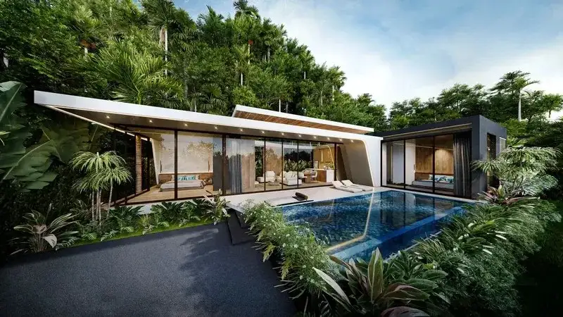 Вилла с 2 спальнями и частным бассейном в Aileen Villas Phase 6, Пхукет