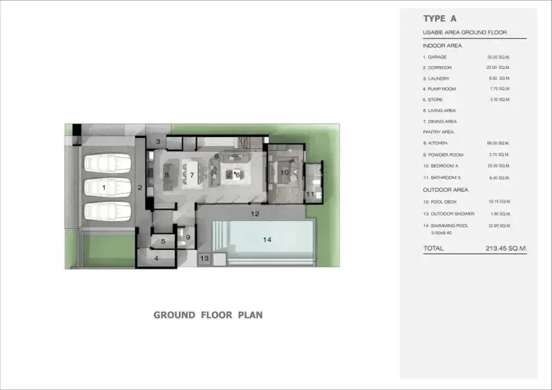 4-Bedroom Villa with Private Pool at D’Chateau Kathu-Phuket Pool Villas, Phuket