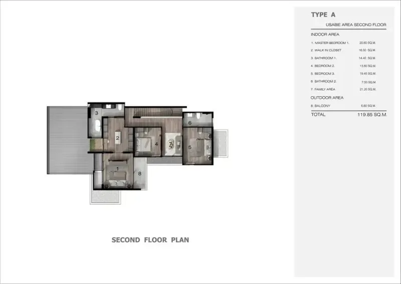 4-Bedroom Villa with Private Pool at D’Chateau Kathu-Phuket Pool Villas, Phuket