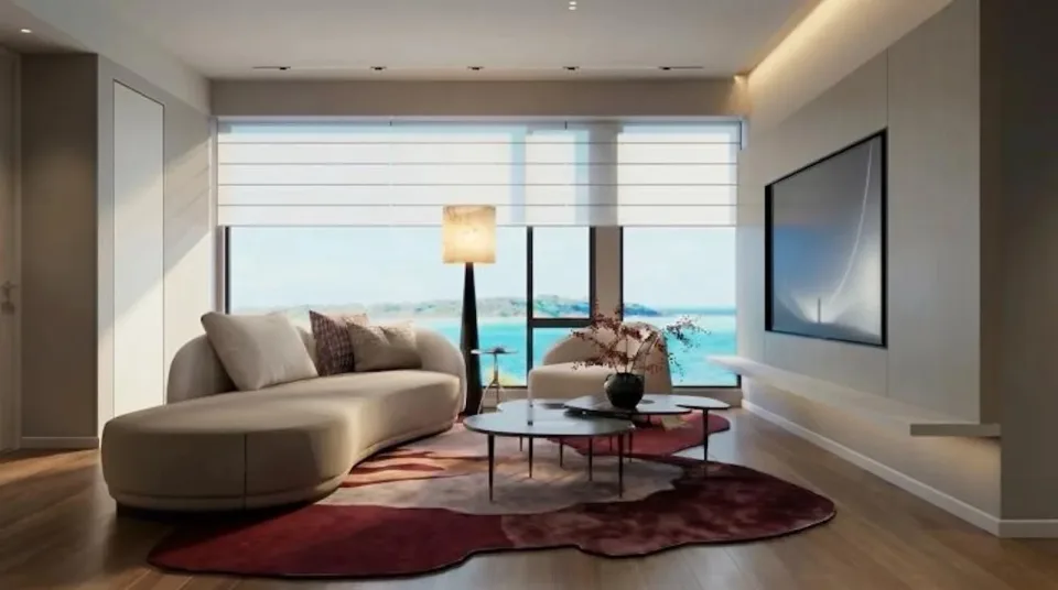 Квартира с 2 спальнями и видом на море в Lucean Bay Jomtien Pattaya