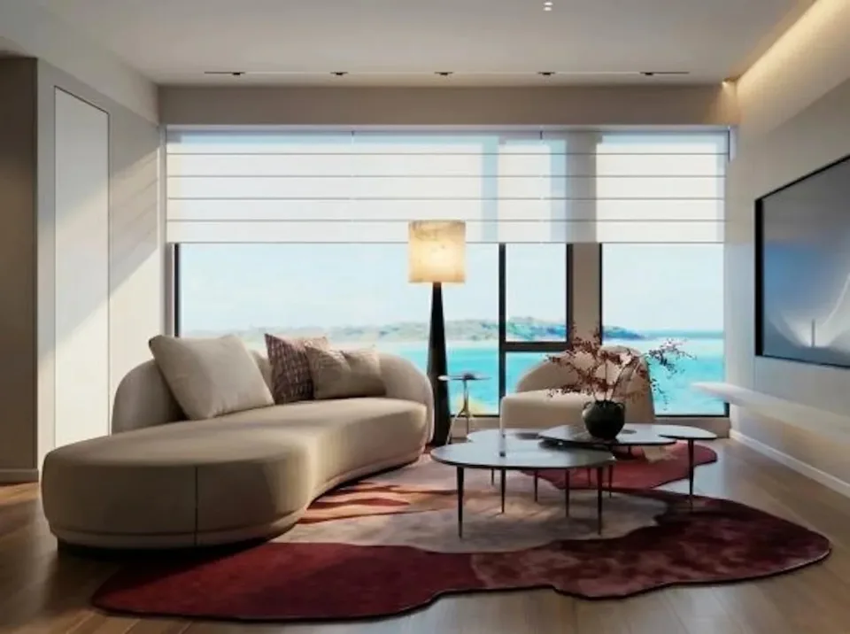 Квартира с 3 спальнями и видом на море в Lucean Bay Jomtien Pattaya