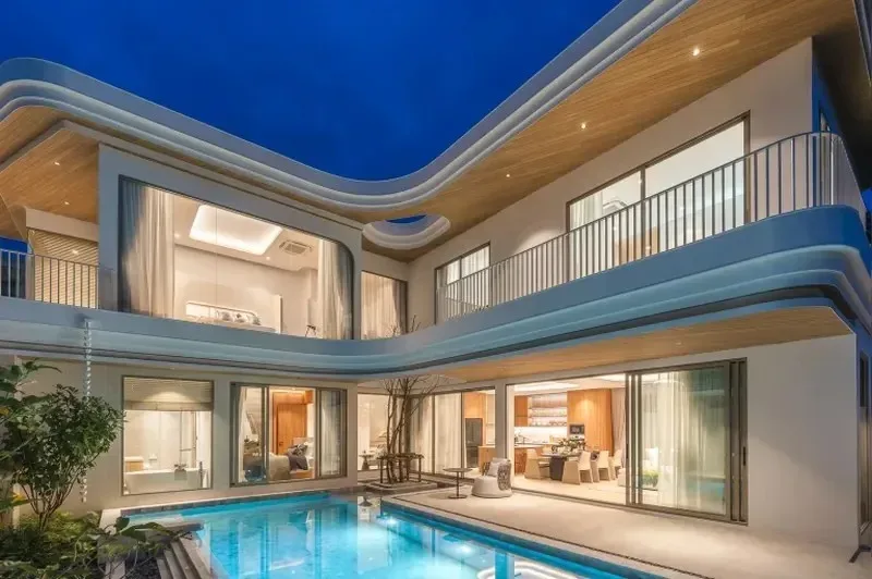 Вилла с 4 спальнями и частным бассейном в Nature’s Rest Villa Saiyuan, Раваи