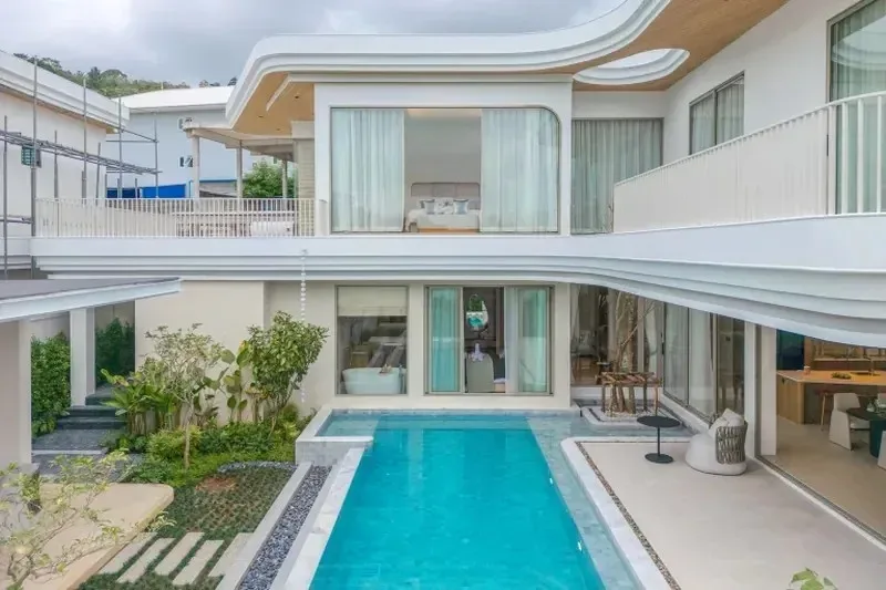Вилла с 4 спальнями и частным бассейном в Nature’s Rest Villa Saiyuan, Раваи