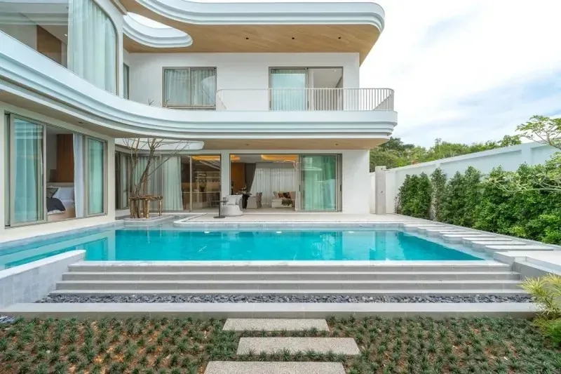 Вилла с 4 спальнями и частным бассейном в Nature’s Rest Villa Saiyuan, Раваи