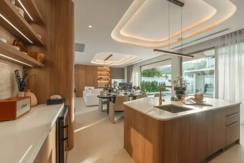 Вилла с 4 спальнями и частным бассейном в Nature’s Rest Villa Saiyuan, Раваи