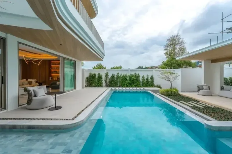 Вилла с 4 спальнями и частным бассейном в Nature’s Rest Villa Saiyuan, Раваи