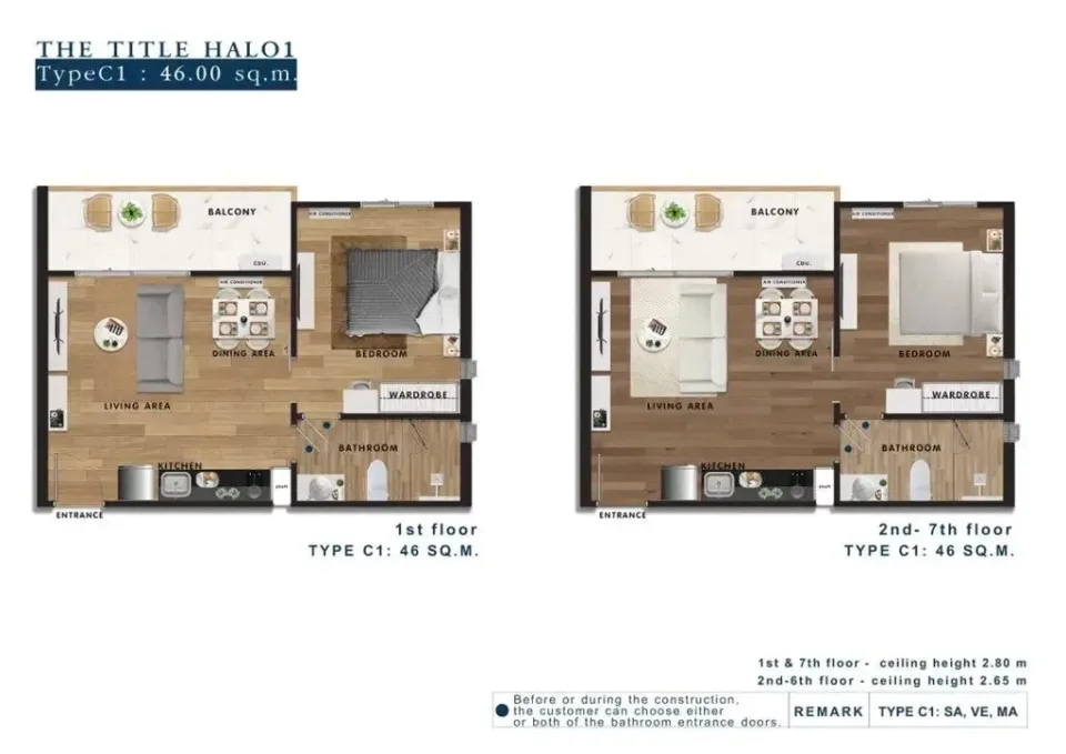 1-Bedroom Condo at The Title Halo, Phuket