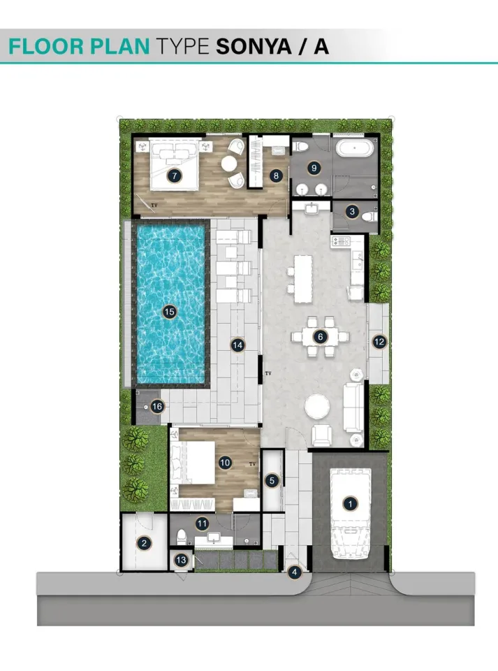2-Bedroom Villa with Private Pool at Phuvista 3 Naiyang, Nai Yang