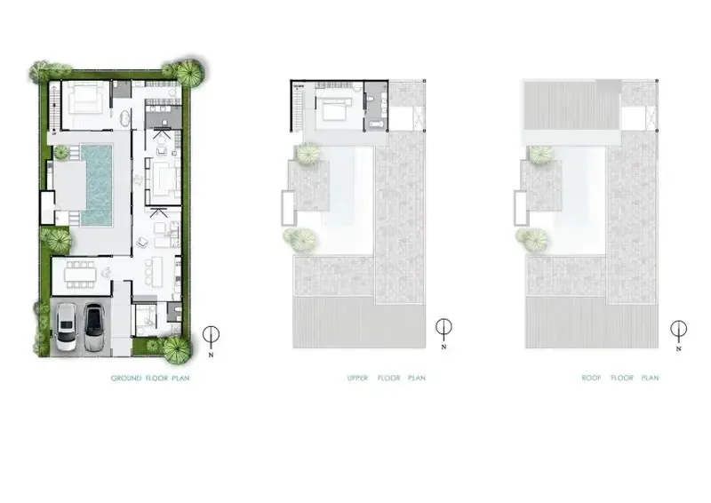 3-Bedroom Villa with Private Pool at Lay Pearl Villas, Rawai